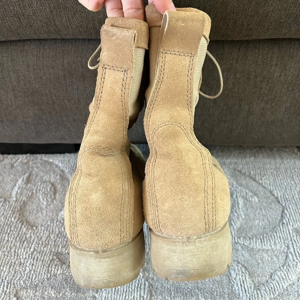 Belleville Goretex Military Army Flight Combat Crewman Boots Size 5.5 W Desert
